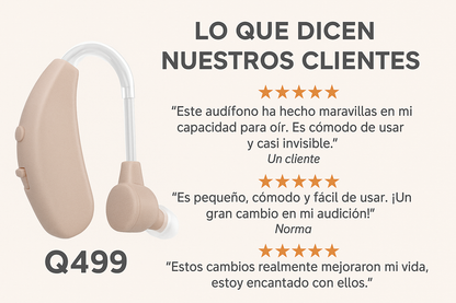 Audifono de Ayuda Auditiva