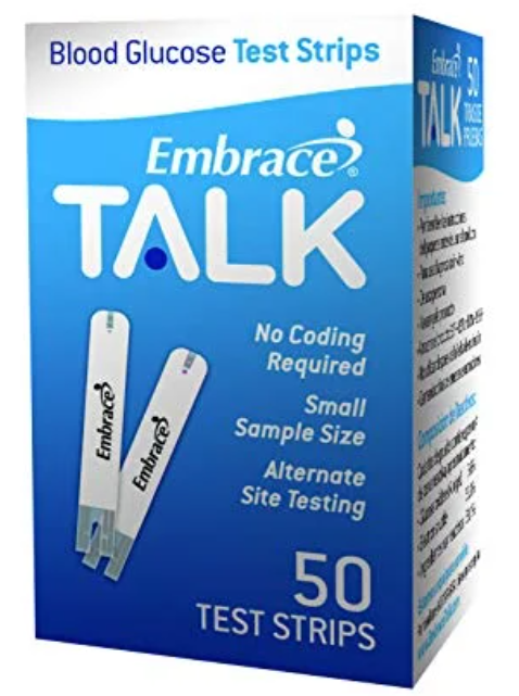 Tiras Reactivas Embrace Talk