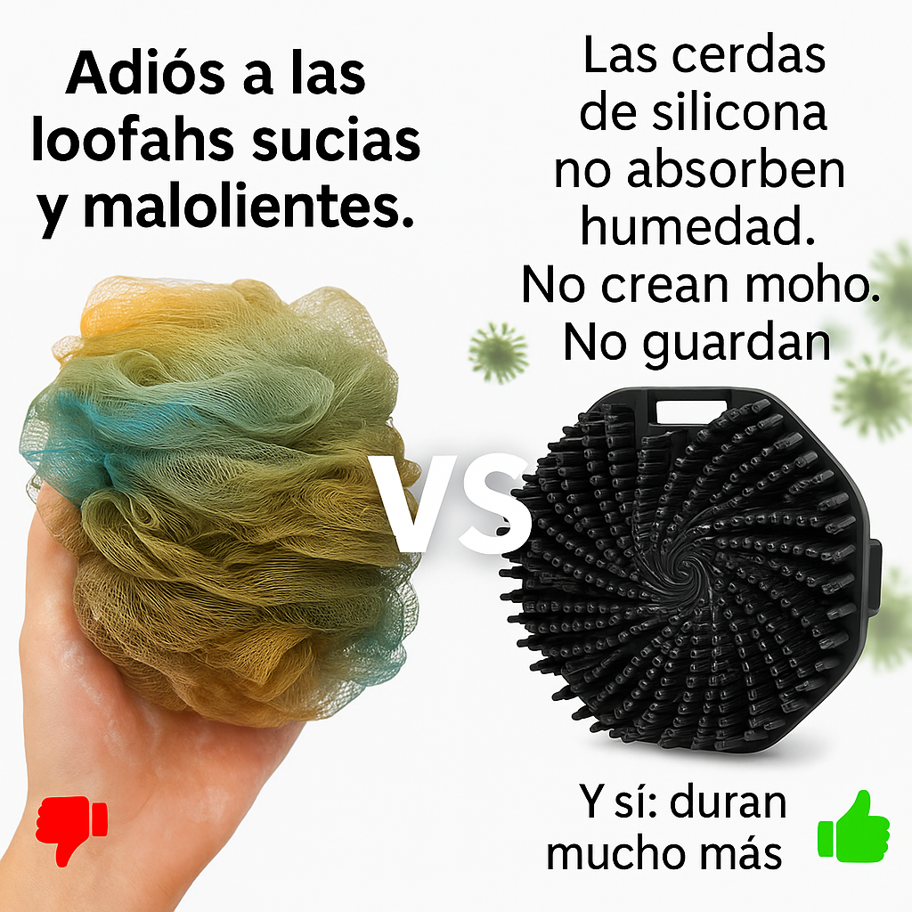 Cepillos corporales de silicone