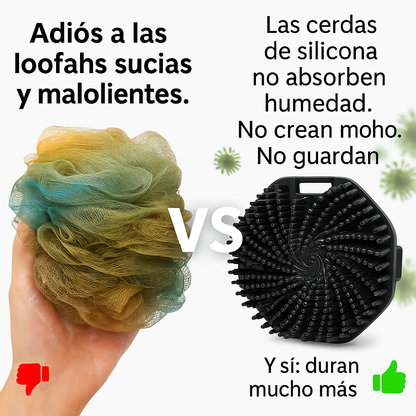 Cepillos corporales de silicone