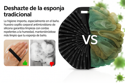 Cepillos corporales de silicone
